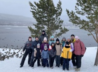 Семейное снежное путешествие